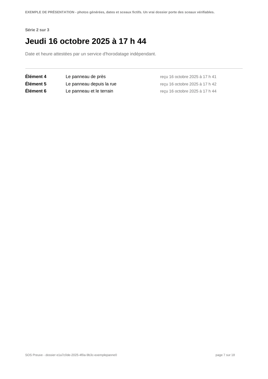 Page 7 sur 18 du dossier d'exemple